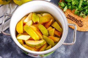 Маринованная айва на зиму