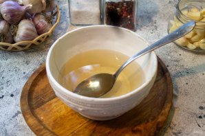 Чеснок в яблочном уксусе Чеснок в яблочном уксусе