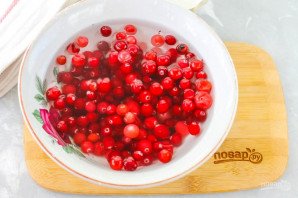 Клюква протертая с сахаром Клюква протертая с сахаром