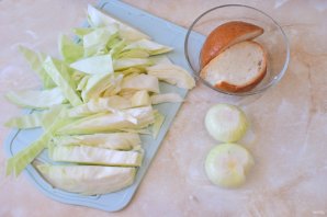 Котлеты из свинины с капустой