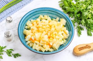 Салат с масляной рыбой Салат с масляной рыбой