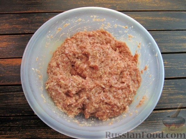 Котлеты с помидорами и сыром (в духовке)