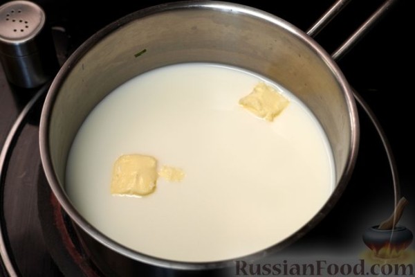 Мамалыга с творогом и брынзой