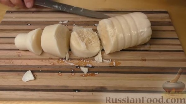 Варёные штрукли с творожной начинкой