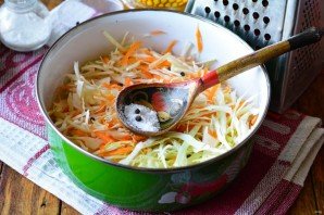 Капуста квашеная с медом