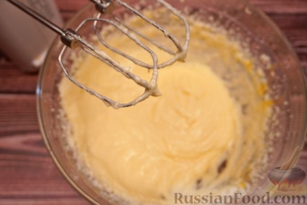 Кекс с грушами и пряностями