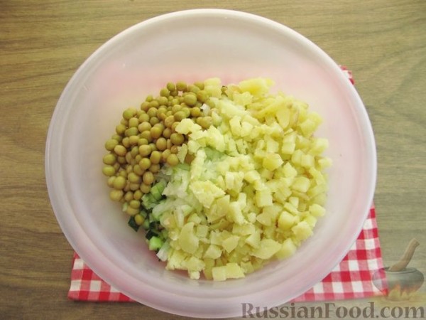 Салат оливье на год Змеи