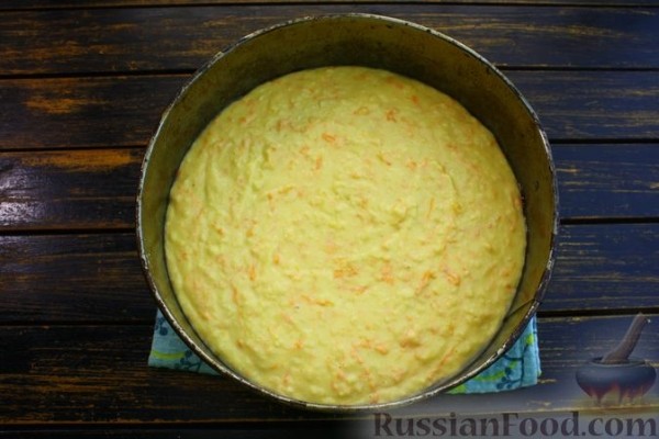 Манник с тыквой, лимоном и кокосовой стружкой
