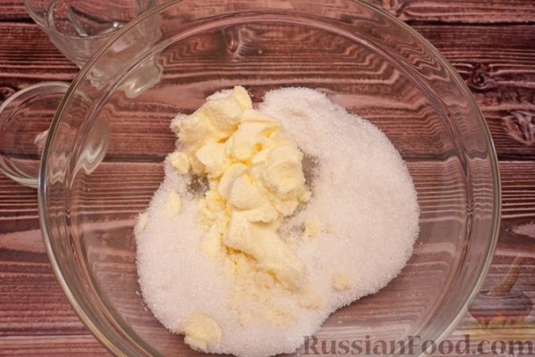 Кекс с грушами и пряностями
