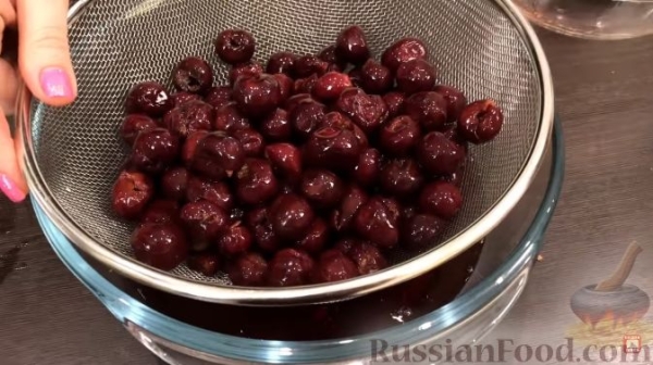Торт "Пьяная вишня"