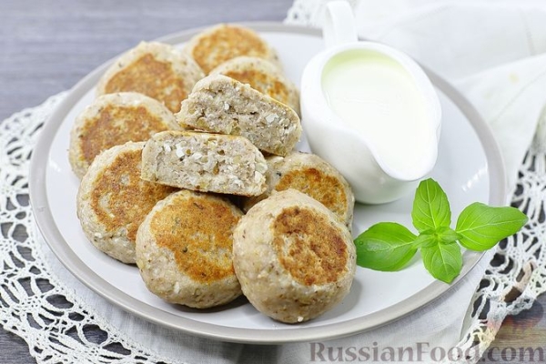 Сырники с моцареллой и грецкими орехами