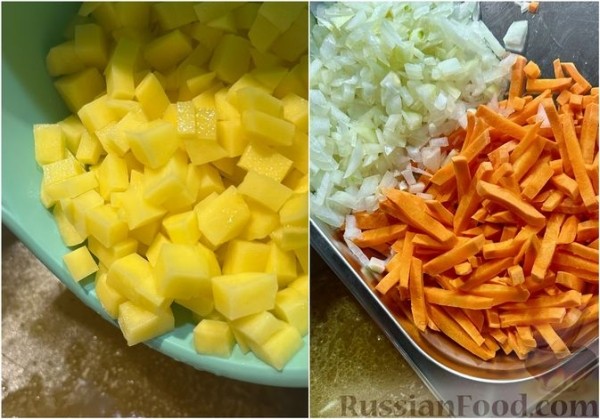 Суп рыбный (дуэт осетра с сёмгой)