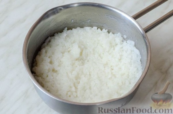 Зразы из риса с грибами