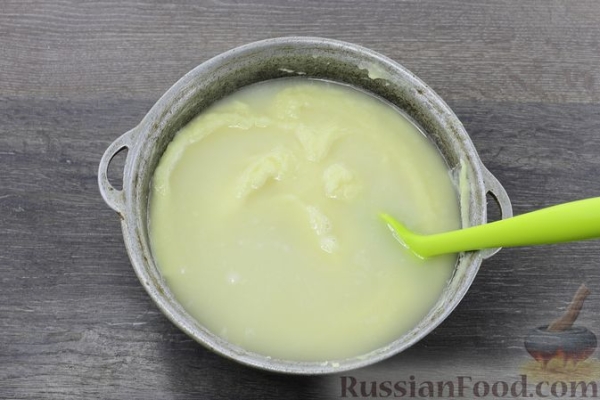 Картофельный суп-пюре с сыром