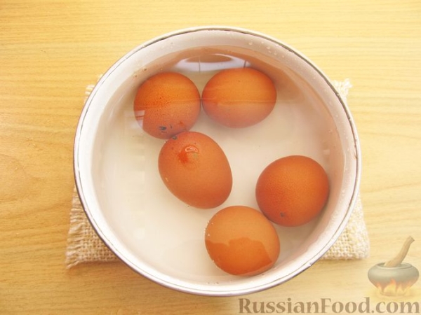 Салат-торт "Оливье"