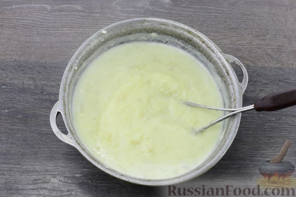 Картофельный суп-пюре с сыром