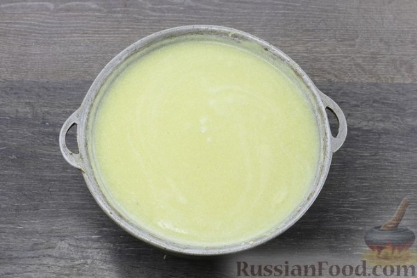 Картофельный суп-пюре с сыром