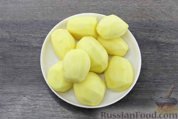 Картофельный суп-пюре с сыром