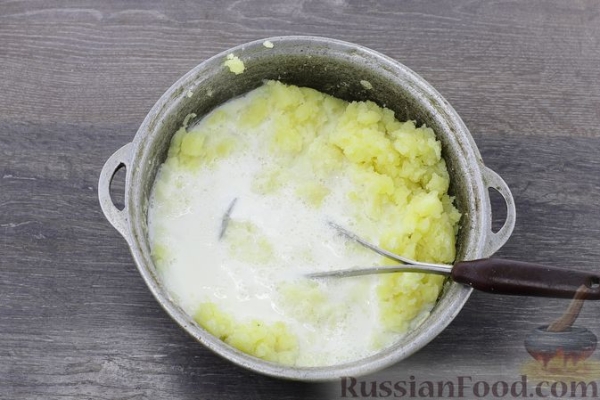 Картофельный суп-пюре с сыром