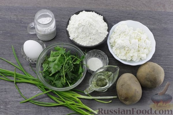 Сырники с картофелем и зеленью