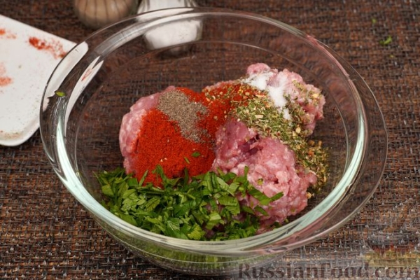 Сливочный суп с фаршем