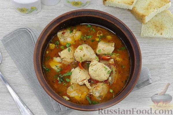 Суп с индейкой