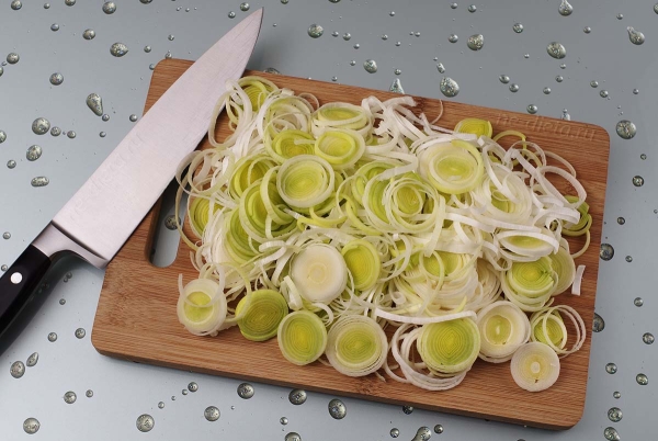 Пирог с ветчиной и луком