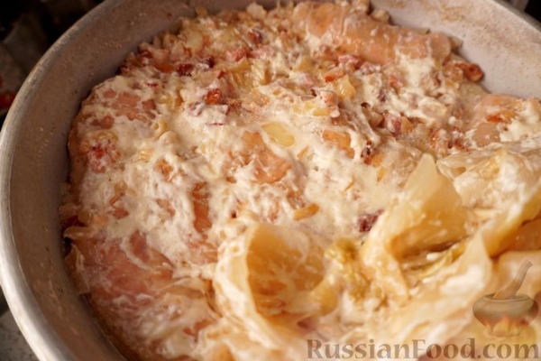 Фаршированная квашеная капуста (голубцы)