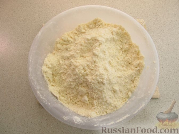 Торт с яблочным кремом