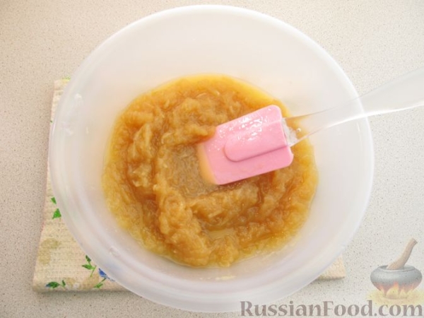 Торт с яблочным кремом