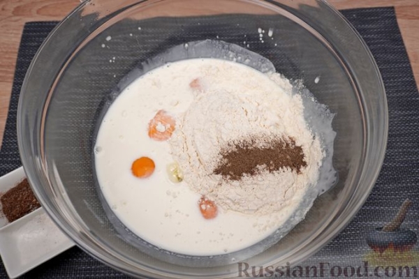 Запеканка со шпинатом и сыром