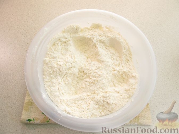 Торт с яблочным кремом