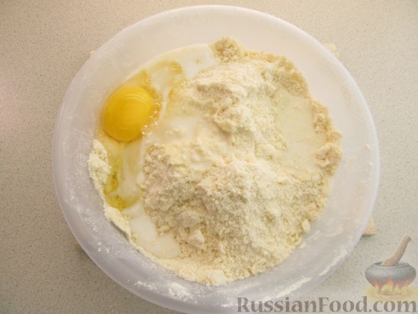 Торт с яблочным кремом