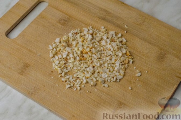 Апельсиновый кекс с клюквой и белковой глазурью