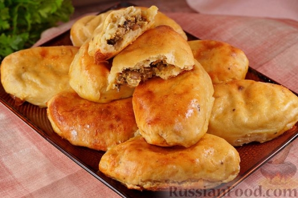 Картофельные зразы с грибами (в духовке)