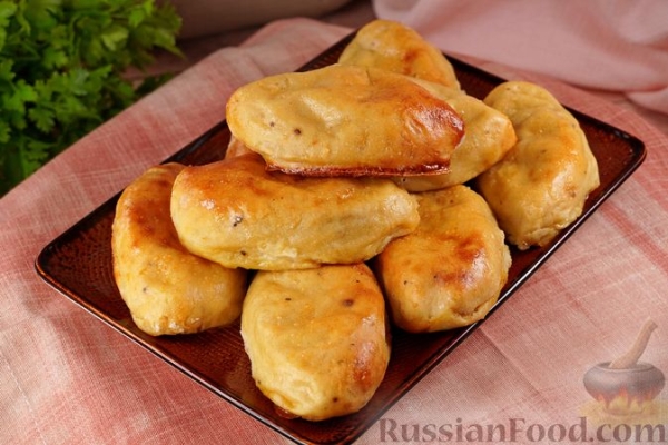 Картофельные зразы с грибами (в духовке)