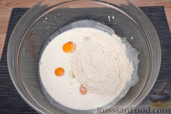 Запеканка со шпинатом и сыром