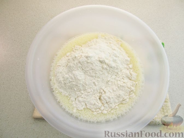 Блинчики с яблоками и корицей