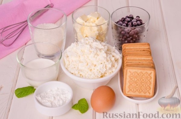 Творожные пирожные