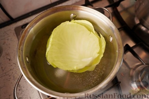 Мусака из капусты с фаршем
