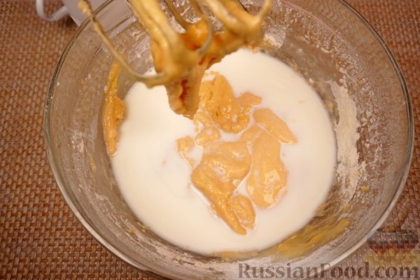 Блинчики с вишней и орехами
