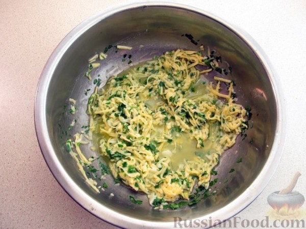 Запечённые куриные крылышки с сыром и чесноком