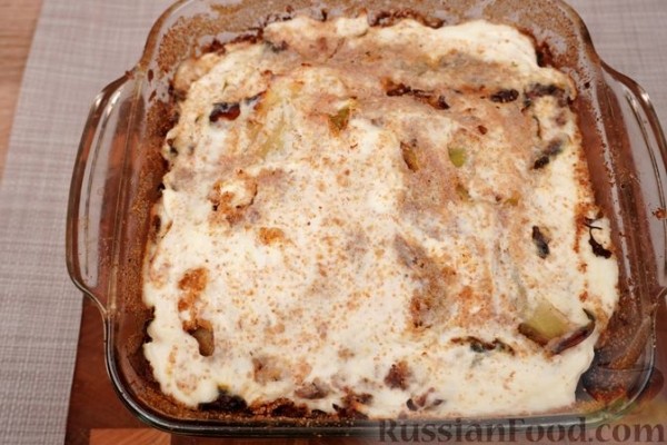 Мусака из капусты с фаршем