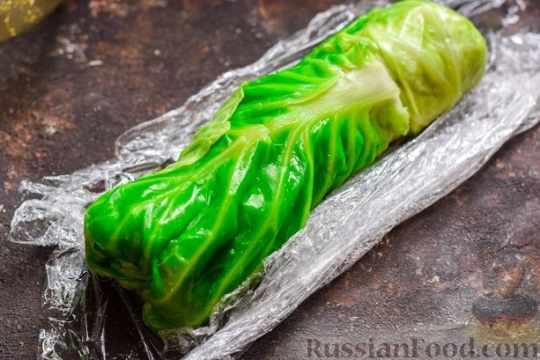 Ленивый голубец, запечённый в томатном соусе