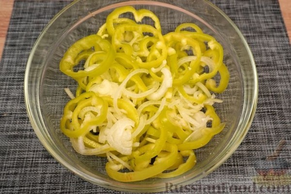 Салат из зелёного перца