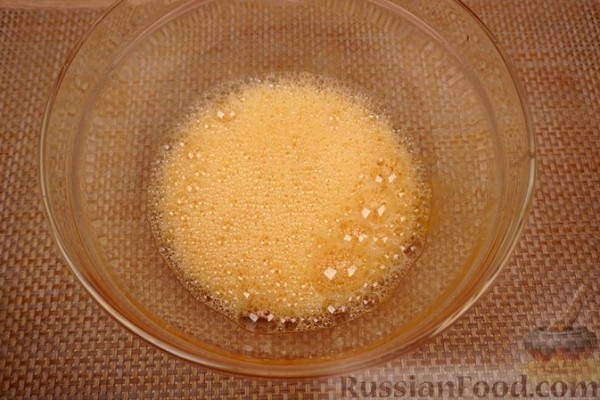 Блинчики с вишней и орехами