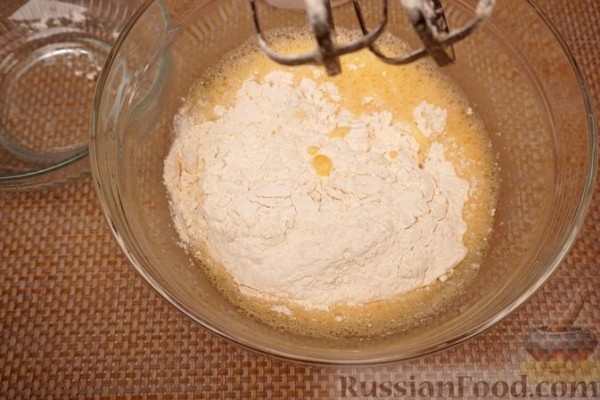 Блинчики с вишней и орехами