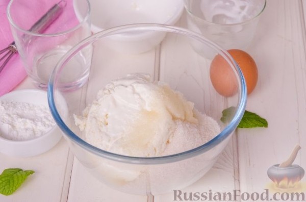 Творожные пирожные