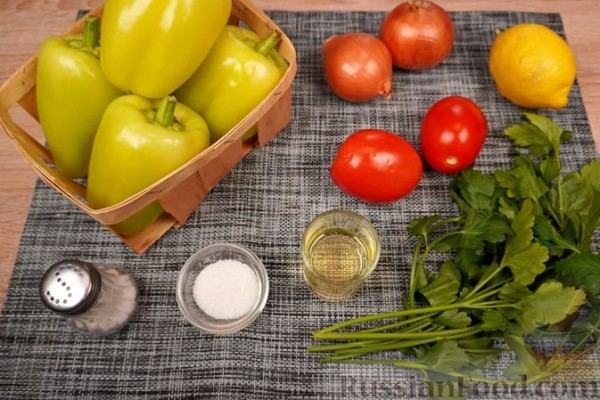 Салат из зелёного перца