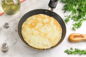 Блинные рулетики с начинкой